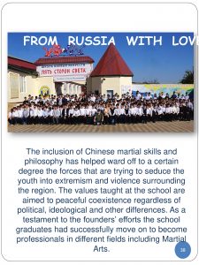 THE HISTORY AND PRESENT OF THE SCHOOL "FIVE DIRECTIONS OF THE WORLD. SCHOOL OF MARTIAL ARTS"