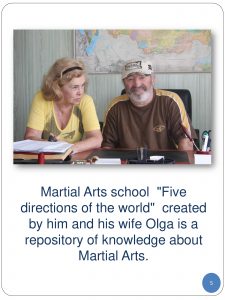 THE HISTORY AND PRESENT OF THE SCHOOL "FIVE DIRECTIONS OF THE WORLD. SCHOOL OF MARTIAL ARTS"